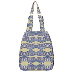 Abstract Pattern Geometric Backgrounds  Center Zip Backpack by Eskimos