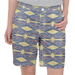 Abstract Pattern Geometric Backgrounds  Pocket Shorts by Eskimos