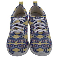 Abstract Pattern Geometric Backgrounds  Mens Athletic Shoes by Eskimos