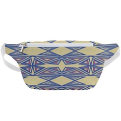 Abstract Pattern Geometric Backgrounds  Waist Bag  by Eskimos