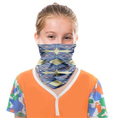 Abstract Pattern Geometric Backgrounds  Face Covering Bandana (kids) by Eskimos