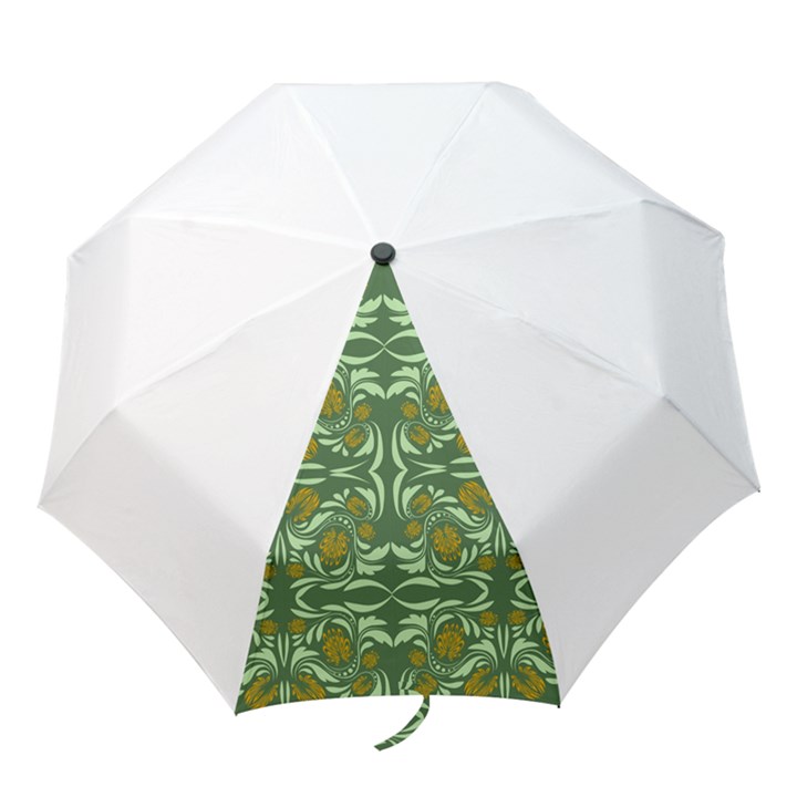 Folk flowers print Floral pattern Ethnic art Folding Umbrellas