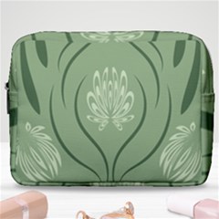 Folk Flowers Print Floral Pattern Ethnic Art Make Up Pouch (large) by Eskimos