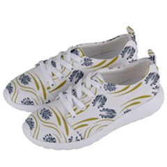 Folk Flowers Print Floral Pattern Ethnic Art Women s Lightweight Sports Shoes by Eskimos