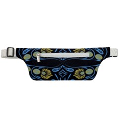 Folk Flowers Print Floral Pattern Ethnic Art Active Waist Bag by Eskimos