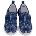 Folk flowers print Floral pattern Ethnic art Kids  Velcro No Lace Shoes View1