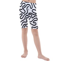 Patern Vector Kids  Mid Length Swim Shorts by nate14shop