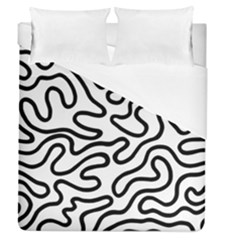 Patern Vector Duvet Cover (queen Size) by nate14shop