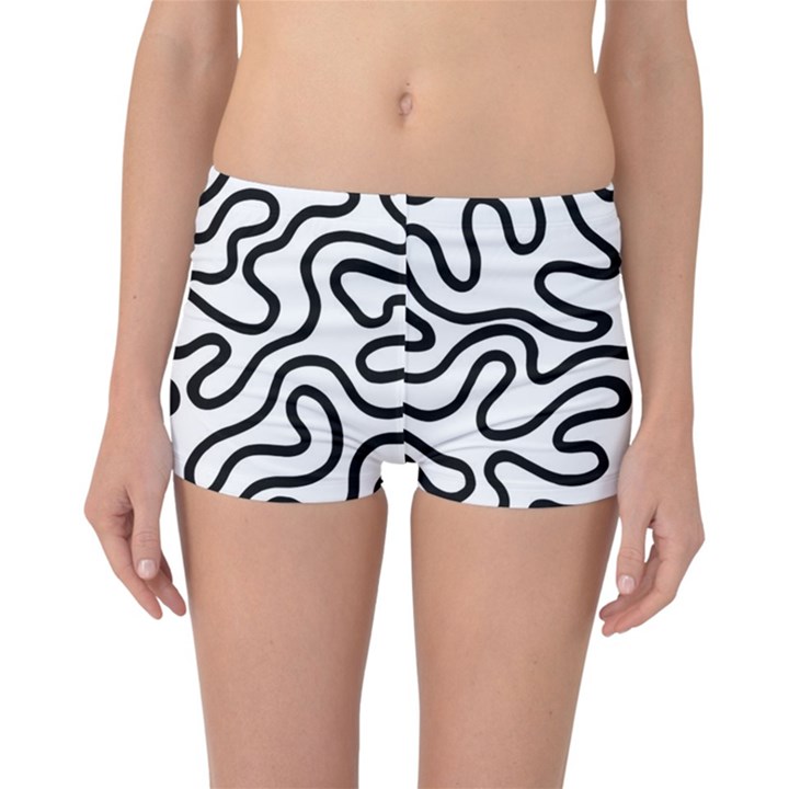 Patern Vector Reversible Boyleg Bikini Bottoms