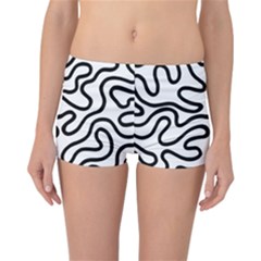 Patern Vector Reversible Boyleg Bikini Bottoms by nate14shop