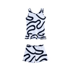 Patern Vector Kids  Boyleg Swimsuit by nate14shop