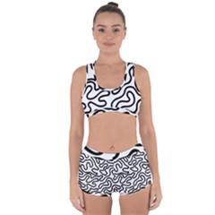 Patern Vector Racerback Boyleg Bikini Set by nate14shop