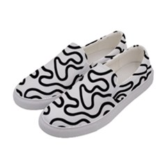 Patern Vector Women s Canvas Slip Ons by nate14shop