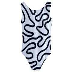 Patern Vector Kids  Cut-out Back One Piece Swimsuit by nate14shop