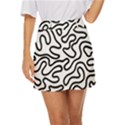 Patern Vector Mini Front Wrap Skirt View1