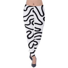 Patern Vector Velvet Leggings by nate14shop