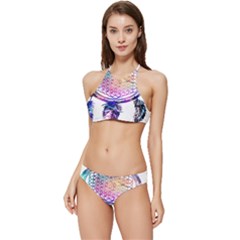 Bring Me The Horizon  Banded Triangle Bikini Set