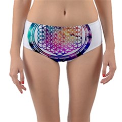 Bring Me The Horizon  Reversible Mid-waist Bikini Bottoms