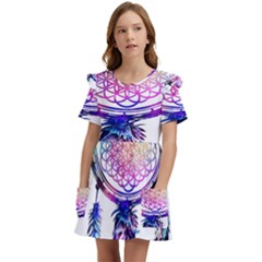 Bring Me The Horizon  Kids  Frilly Sleeves Pocket Dress