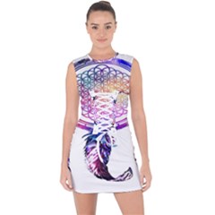 Bring Me The Horizon  Lace Up Front Bodycon Dress by nate14shop