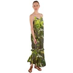 Bitter Melon Cami Maxi Ruffle Chiffon Dress by artworkshop