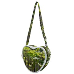 Bitter Melon Heart Shoulder Bag by artworkshop