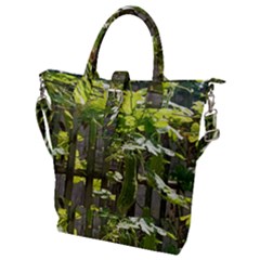 Bitter Melon Buckle Top Tote Bag by artworkshop