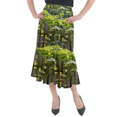 Bitter Melon Midi Mermaid Skirt by artworkshop