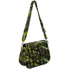 Bitter Melon Saddle Handbag by artworkshop