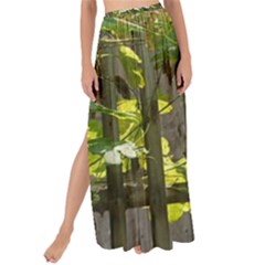 Bitter Melon Maxi Chiffon Tie-up Sarong by artworkshop