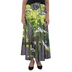 Bitter Melon Flared Maxi Skirt by artworkshop