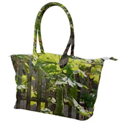 Bitter Melon Canvas Shoulder Bag by artworkshop