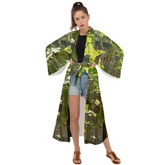 Bitter Melon Maxi Kimono by artworkshop