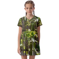 Bitter Melon Kids  Asymmetric Collar Dress by artworkshop