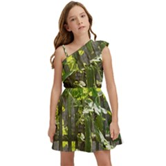 Bitter Melon Kids  One Shoulder Party Dress