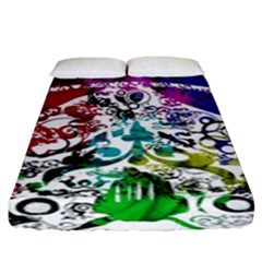 Abstrak Fitted Sheet (king Size) by nate14shop