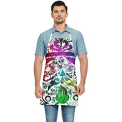 Abstrak Kitchen Apron by nate14shop