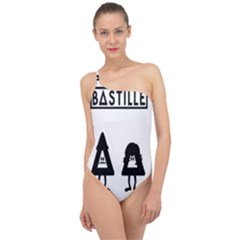 Bastille Classic One Shoulder Swimsuit by nate14shop