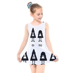 Bastille Kids  Skater Dress Swimsuit by nate14shop