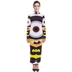 Batman Turtleneck Maxi Dress