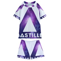 Bastille Galaksi Kids  Swim Tee And Shorts Set by nate14shop