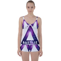 Bastille Galaksi Tie Front Two Piece Tankini by nate14shop