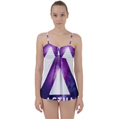 Bastille Galaksi Babydoll Tankini Set by nate14shop