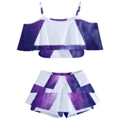 Bastille Galaksi Kids  Off Shoulder Skirt Bikini by nate14shop