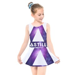 Bastille Galaksi Kids  Skater Dress Swimsuit by nate14shop