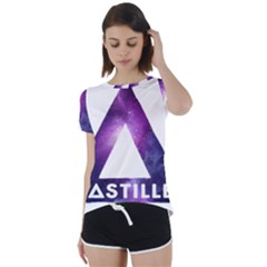 Bastille Galaksi Short Sleeve Foldover Tee