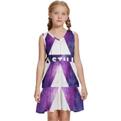 Bastille Galaksi Kids  Sleeveless Tiered Mini Dress