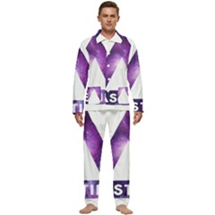 Bastille Galaksi Men s Long Sleeve Velvet Pocket Pajamas Set