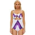 Bastille Galaksi Knot Front One-Piece Swimsuit View1