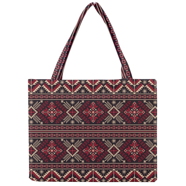 Ukrainian-folk-seamless-pattern-ornament Mini Tote Bag